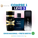 PROMO BLACK FRIDAY - Combo 3 Perfumes Masculinos  - Asad Lataffa | Bleu | 212 Vip Black  - (100ml)